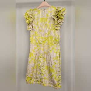 Size small ruffle spring summer dress